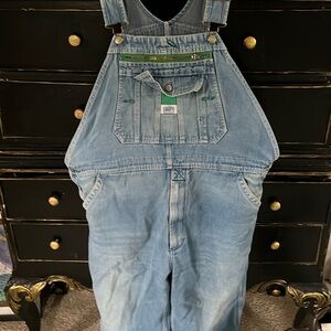 Unisex Vintage Liberty Denim overalls size 38x28